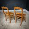 Brocante Wooden Chair, 1890s, Set of 2 7