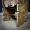 Tree Slice Wabi Sabi Grey Wood Chair 21