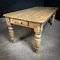 Rustic Gray Pine Dining Table, Image 14