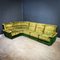 Botanically Green Laauser Modular Corner Sofa, 1970s, Set of 5, Image 1