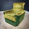 Botanically Green Leather Laauser Armchair, 1970s, Image 2