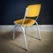 Vintage Gray Frame School Chair by Party Marko 4