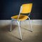Vintage Gray Frame School Chair by Party Marko, Image 4