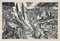 Albert Decaris, The Evocation, dibujo a tinta, mediados del siglo XX, Imagen 1