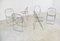 Sedie pieghevoli Mid-Century cromate, anni '70, set di 6, Immagine 2