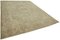 Large Vintage Beige Area Rug, Image 2