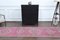 Vintage Turkish Pink Hand-Knotted Wool Runner Rug, 1960s, Image 5