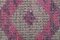 Tappeto vintage in lana rosa, Turchia, anni '60, Immagine 9