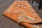 Alfombra de pasillo Oushak turca vintage de lana naranja, años 60, Imagen 3