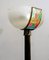 Lámpara de pie italiana Mid-Century de cristal de Murano, años 30, Imagen 3