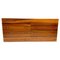 Mid-Century Modern Walnut Sideboard with 6 Drawers, Italy, 1980s, Image 1