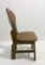 Mid-Century Modern Brutalist Wooden Chairs, Belgium, 1970s, Set of 8 3