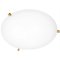 D55 Ceiling Lamp in Brass from Konsthantverk, Image 3