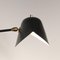 Mid-Century Modern Black Simple Agrafée Table Lamp by Serge Mouille, Image 4