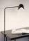 Mid-Century Modern Black Simple Agrafée Table Lamp by Serge Mouille, Image 3