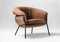 Grasso Armchair in Fabric and Iron by Stephen Burks for BD Barcelona 2