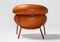 Fauteuil Grasso et Repose-Pieds en Cuir par Stephen Burks, Set de 2 9