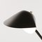 Lampada tripode Mid-Century moderna nera di Serge Mouille, Immagine 3