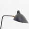 Lámpara de pie Mid-Century moderna en negro de Serge Mouille, Imagen 8