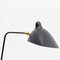 Schwarze Mid-Century Modern Einarmige Stehlampe von Serge Mouille 8