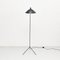 Lámpara de pie Mid-Century moderna en negro de Serge Mouille, Imagen 2