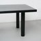 Black Lacquered Dining Table in Ash Wood from Dada Est., Image 9