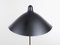 Mid-Century Modern Black Floor Lamp with Three Rotating Arms by Serge Mouille 10