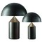Atollo Table Lamp in Bronze by Vico Magistretti for Oluce, Set of 2 1