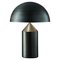 Atoll Metal Satin Bronze Table Lamp by Vico Magistretti for Oluce, Image 1