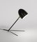 Schwarze Mid-Century Modern Cocotte Tischlampe von Serge Mouille 3