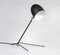 Mid-Century Modern Black Cocotte Table Lamp by Serge Mouille 2