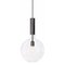 Rosdala Ceiling Lamp in Clear Glass and Black Steel by Sabina Grubbeson for Konsthantverk 4