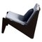 Low Kangaroo Chair in Wood and Cane with Cushions by Pierre Jeanneret for Cassina 1