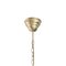Glimminge Three Arms Ceiling Lamp in Brass from Konsthantverk 2