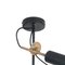 Stav Ceiling Lamp in Black Brass by Johan Carpner for Konsthantverk 2