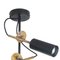 Stav Ceiling Lamp in Black Brass by Johan Carpner for Konsthantverk 3