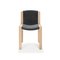 Chairs 300 in Wood and Kvadrat Fabric by Joe Colombo for Karakter, Set of 4, Image 5