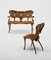 Calvet Stühle aus lackierter Eiche von Antoni Gaudi, 6er Set 3