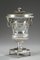 Empire Konfektkorb aus Silber & Kristallglas, 1800er 11