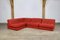 Rotes Mah Jong Sofa von Roche Bobois, 1970er, 8er Set 1