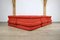 Rotes Mah Jong Sofa von Roche Bobois, 1970er, 8er Set 13