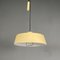Mid-Century Italian Yellow Metal, Brass Chandelier with Up and Down Method, 1960s, Image 4