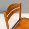 Dänische Mid-Century Modern Stühle aus Teak & Cognacfarbenem Leder, 1960er, 2er Set 2