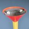 Lámpara de pie Callimaco italiana moderna de acero coloreado de Sottsass para Artemide, años 80, Imagen 4