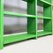 Modernes modulares italienisches Bücherregal Dodona aus grünem Kunststoff von Gismondi Artemide, 1970er 8