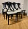 Bidermeier Ebony Chairs, Set of 6 9