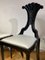 Bidermeier Ebony Chairs, Set of 6 3