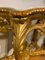 Tuscan White Marble Golden Console Table, 1830s 9