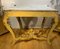 Tuscan White Marble Golden Console Table, 1830s 3