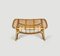 French Riviera Bamboo & Rattan Coffee Table with Magazine Rack, Italy, 1960s 7